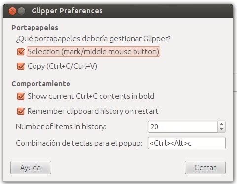 contenido del portapapeles en ubuntu