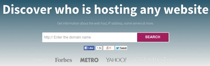 ver servidor o hosting