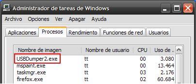 tareas USBDumper