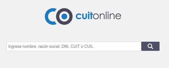 cuit online buscador