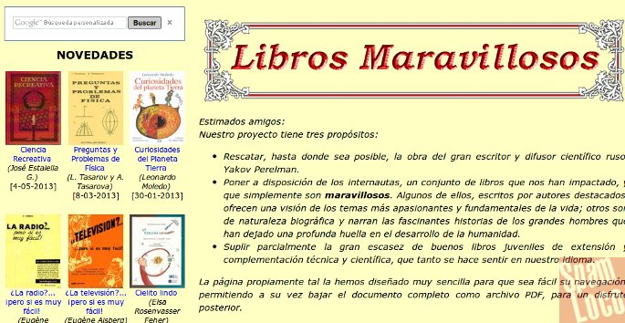 libros maravillosos web