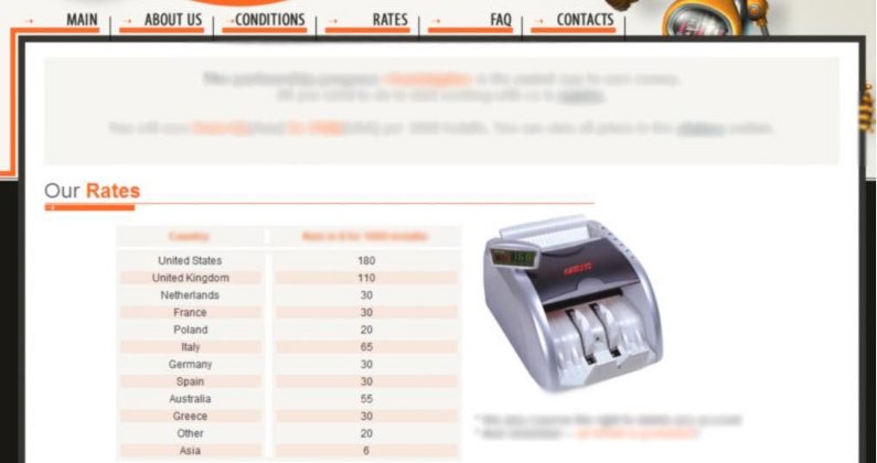 programa afiliacion de programas y malware