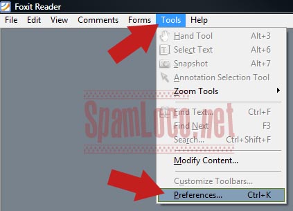 foxit reader tools