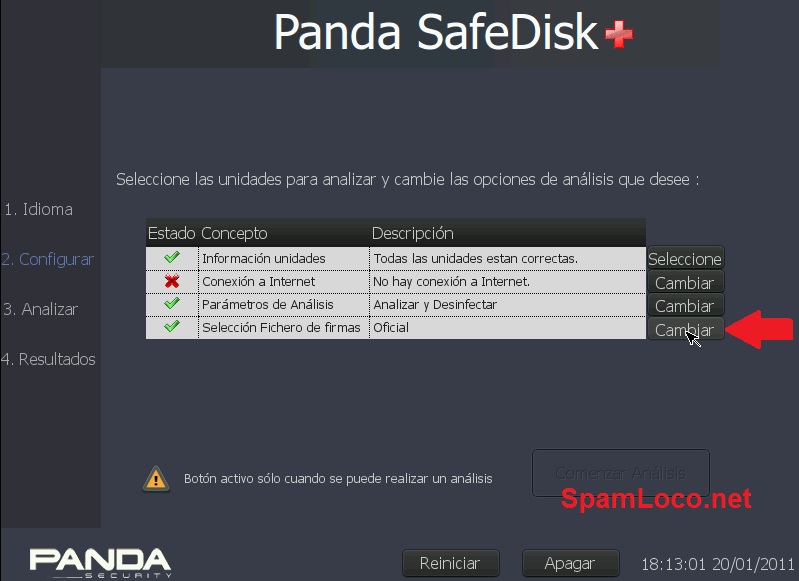 panda antivirus actualizacion offline