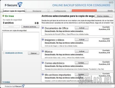 F-Secure Online Backup