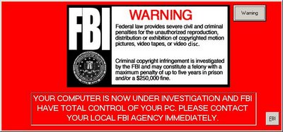 advertencia FBI windows broma