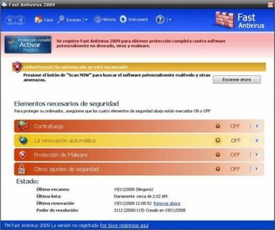 Fast Antivirus 2009
