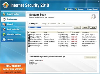 internet security 2010