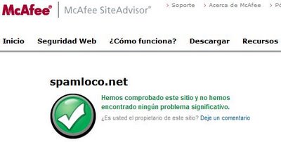 McAfee SiteAdvisor