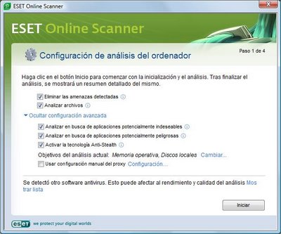 ESET Online Scanner