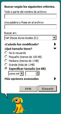 busqueda en windows