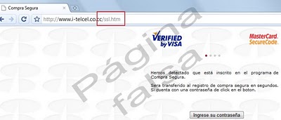 telcel pagina falsa