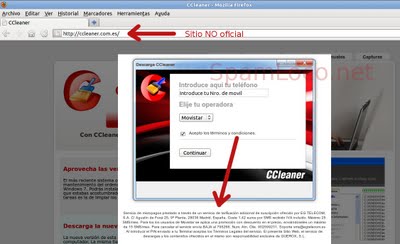 sms-españa-ccleaner