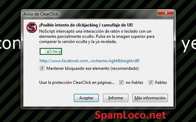 noscript clickjacking