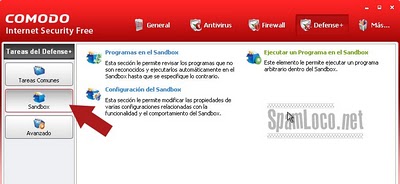 sandbox comodo