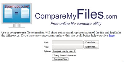 aplicacion compare my files online