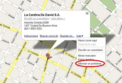 editar google maps locales