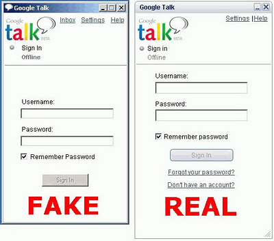 Cuidado con los mensajeros falsos