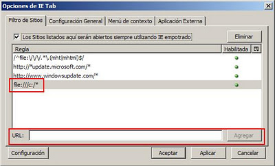 utilizando firefox como explorador de windows