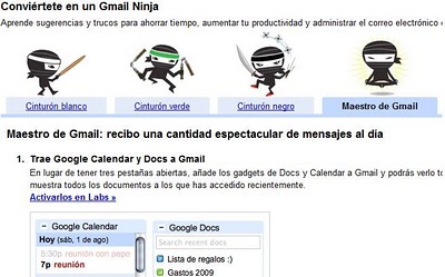 trucos gmail