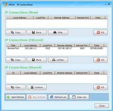 detector de IPS en MSN