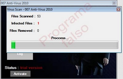 bond antivirus falso