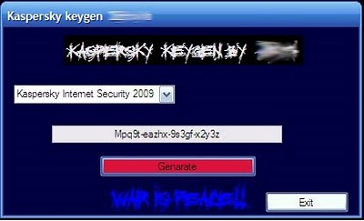 seriales Kaspersky keygen