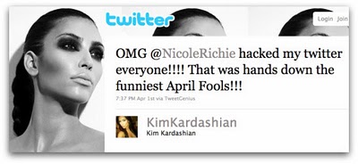 kim Kardashian twitter