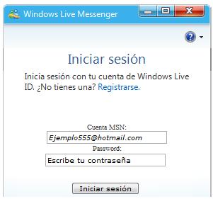 pagina falsa msn