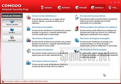 Comodo Internet Security en español