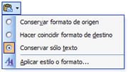 Eliminar formatos Word