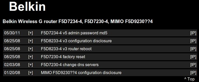 Routerpwn explotar vulnerabilidades de routers