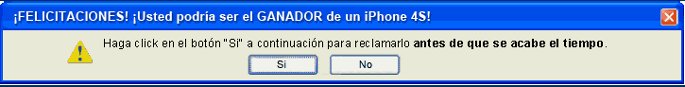 banner ganaste un iphone