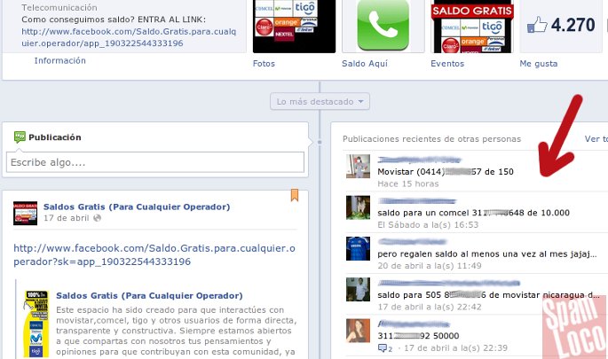 cargar saldo gratis en facebook