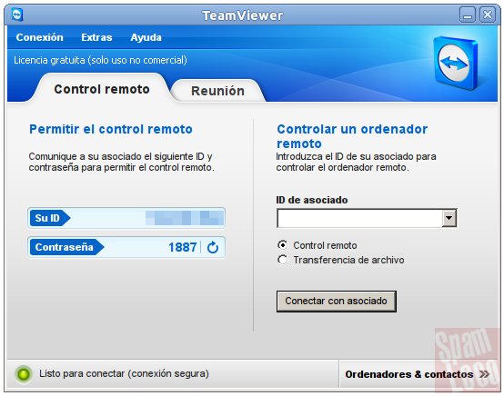 TeamViewer control remoto