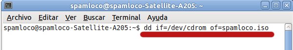 comando dd en ubuntu para crear iso