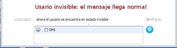 detectar estado invisible en skype