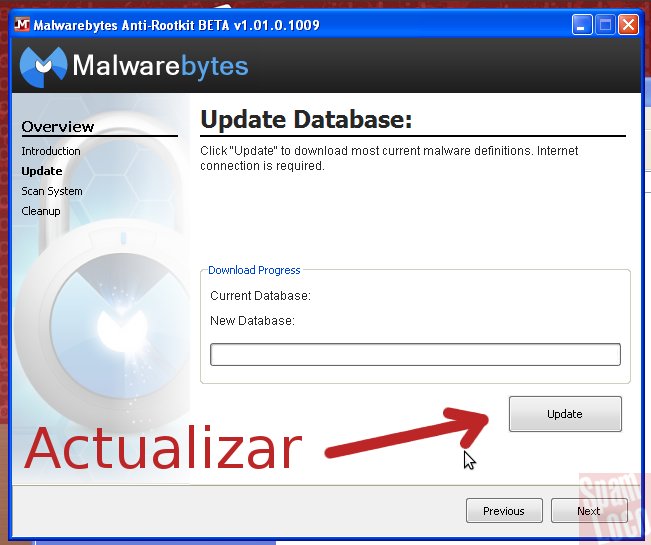 actualizar Malwarebytes Anti-Rootkit