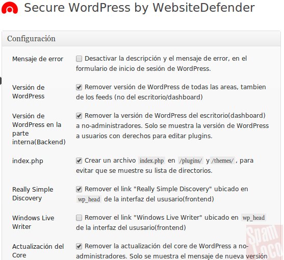 panel plugin secure wordpress