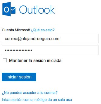 accediendo correo personalizado con dominio