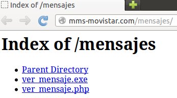 index of movistar mms