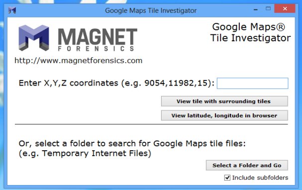 Google Maps Tile Investigator