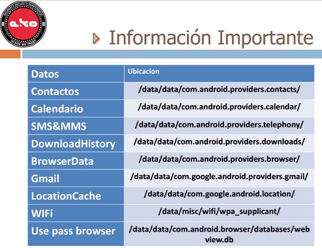 analisis forense en android