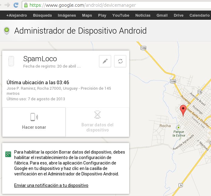 localizar android con cuenta google