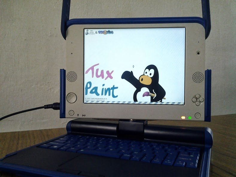 tux paint en la ceibalita