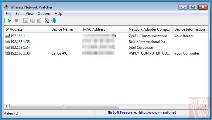 wireless network watcher de nirsoft