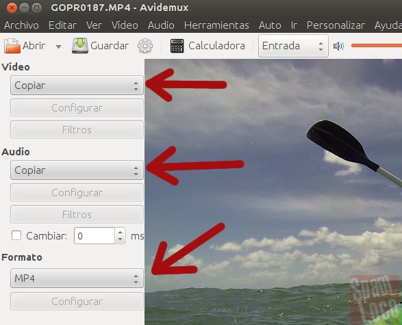editando video avidemux con calidad original