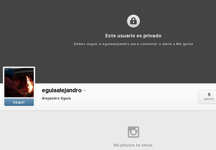 instagram privado