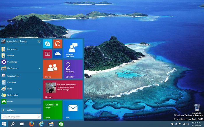 windows 10 menu inicio