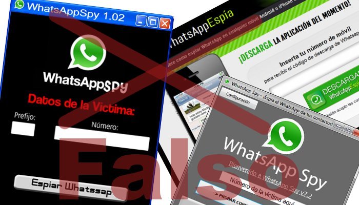 espiar WhatsApp programas falsos